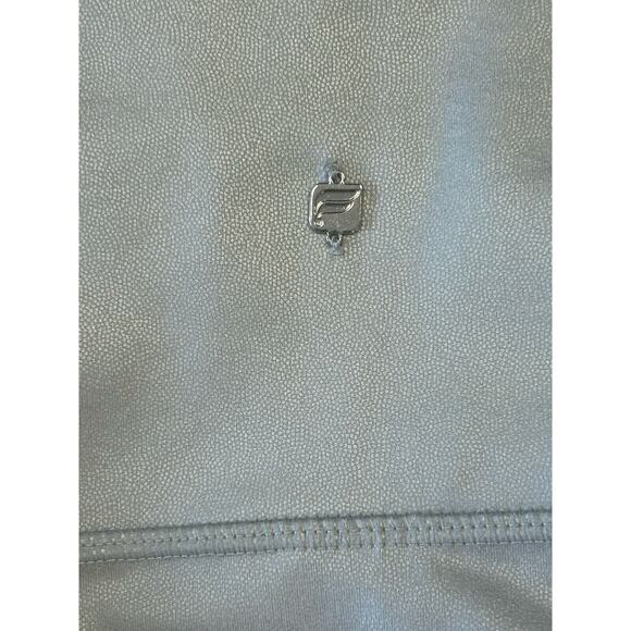 Fabletics Oasis PureLuxe High Waisted Leggings Women's Size XL NWT Silver - Picture 4 of 6